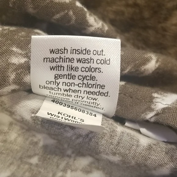 Evri tie dye tassel tie short sleeve boho top 3X - Picture 7 of 7